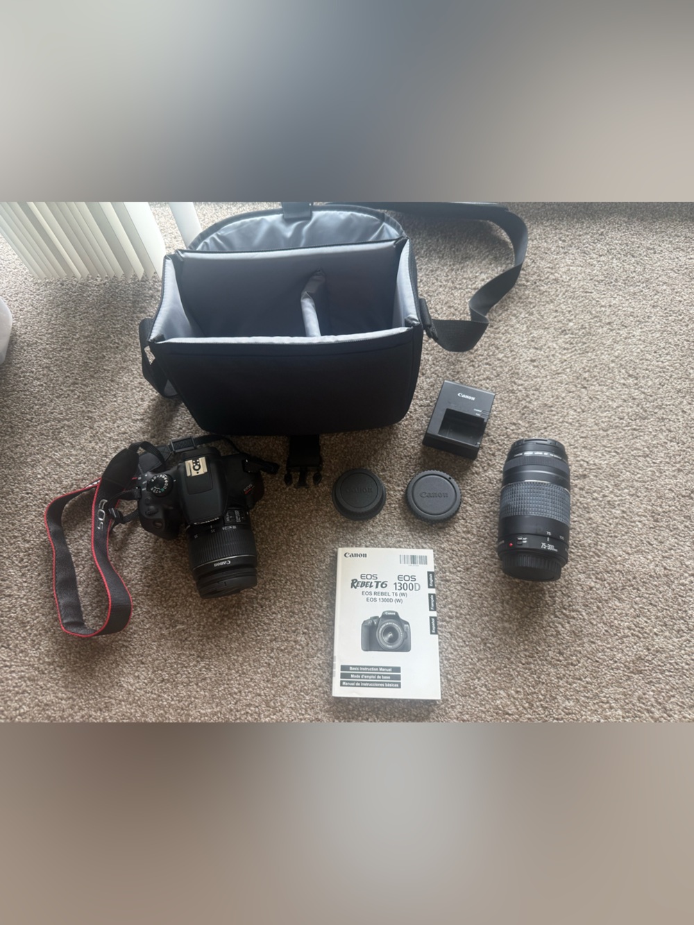 Canon EOS Rebel T6 Camera Kit
